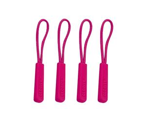 Zip Puller Set 4 Pack by Globite - Pink