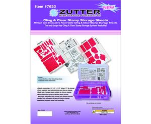 Zutter Cling & Clear Stamp Storage System Refills-12.25&quotX8.5"