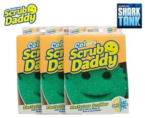 3 x Scrub Daddy Scrubber Original - Green