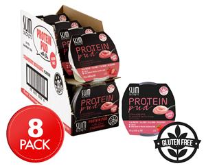 8 x Slim Secrets Protein Pud w/ Chia Strawberry 115g