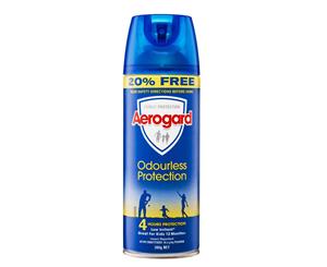 Aerogard 300g Adults/Kids 12m+ Odourless Insect Repellant Spray 4h Protection