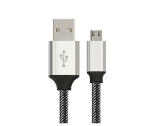 Astrotek 1m Micro USB Data Sync Charger Cable for Android Phone Tablet White