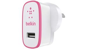 Belkin BoostUp 2.4Amp Micro Wall Charger - Pink
