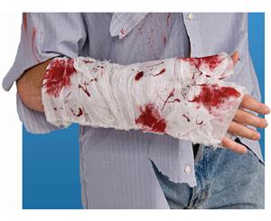 Bloody Arm Bandage Adult