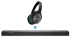 Bose 500 Soundbar + Bose QuietComfort 25 Headphones for Apple Devices