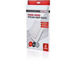 CLEAN UP Clean Up Home Hero Steam Mop Pads 2pk