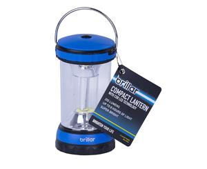 COB LED Compact Lantern BLUE 360 Degree Illumination Folding Carry Handle 3 AA Batteries Included