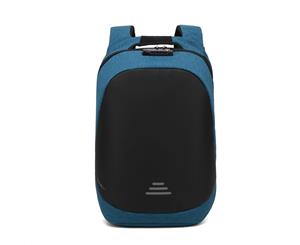 CoolBELL 17.3 Inch Anti-Theft Backpack Business Laptop Bag-Blue