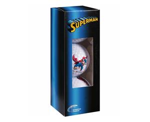 Creative Covers Superman Pack Of 3 Golf Balls White