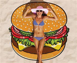 Gigantic Burger Beach Blanket - Multi