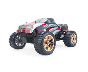 Hsp Rc Remote Control Car 1/10 Electric 4Wd Off Road Brontosaurus Rtr Monster Truck 88022