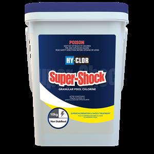 Hy-Clor 10kg Super Shock Granular Pool Chlorine