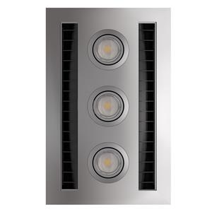IXL Tastic Silver Neo Vent N Lite Module Bathroom Fan And Light