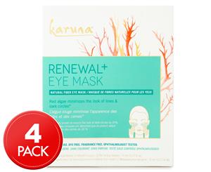Karuna Renewal+ Eye Mask 4-Pack