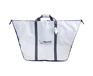 Large Mustad PVC Leather Insulated Fish Storage Bag with Internal Lining