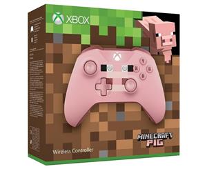 Minecraft Pig Wireless Xbox One Controller