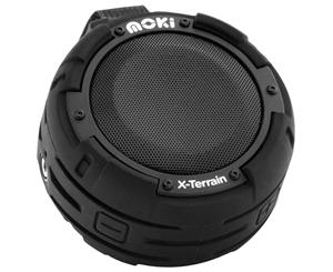 Moki X-Terrain Wireless Speaker - Waterproof - Dustproof - Shockproof - Black