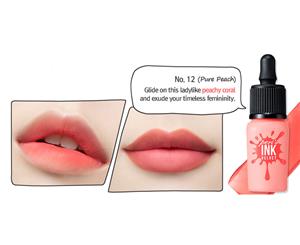 Peripera Peri's Ink The Velvet #12 Pure Peach 8g Lip Tint Stain