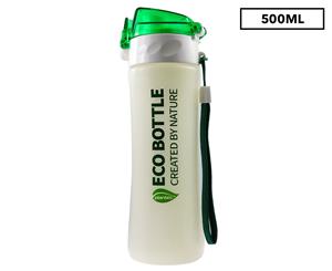 Plantec 500ml Nature Corn/PLA Eco Drinking Water Bottle Recyclable BPA/Plastic Free