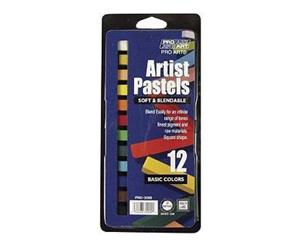 Pro Art Artist Soft Pastels 12/Pkg Assorted Colors