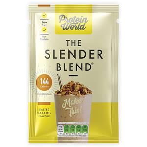Protein World The Slender Blend Salted Caramel Sachet 40g