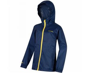 Regatta Great Outdoors Childrens/Kids Pack It Jacket Iii Waterproof Packaway Black (Midnight) - RG3209