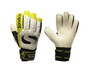 Sondico Men Aquaspine Goalkeeper Gloves Mens - White/Yellow