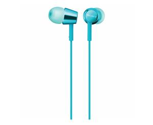 Sony MDR-EX155AP In-Ear Stereo Headphones with Remote - Au Stock - Blue