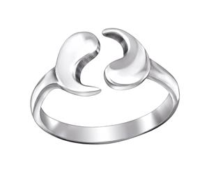 Sterling Silver Yin Yang Adjustable Toe Ring