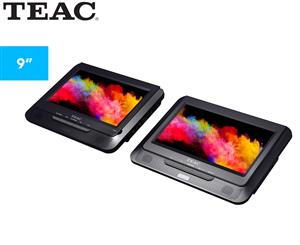 TEAC Dual Screen 9-Inch Portable DVD Player