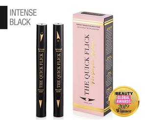 The Quick Flick Grand 12mm Dual-Ended Eyeliner - Intense Black
