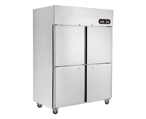 Thermaster Tropical Rated 4 1/2 Door SS Freezer 1000L - Silver
