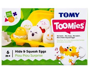 Tomy Hide 'n Squeak Eggs - Baby Activity Toy