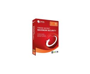 Trend Micro Trend Micro Maximum Security (1 Devices) 12Mth