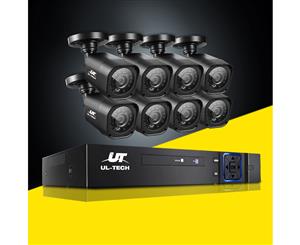 UL-tech CCTV Camera Security System 8CH DVR 1080P Cameras Outdoor 2MP IP Kit