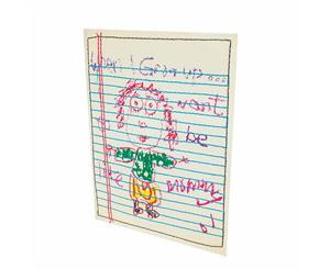 When I Grow Up Fabric Card (White) - HS1287