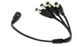 1 to 4ch power cable splitter