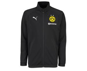 2018-2019 Borussia Dortmund Puma Poly Jacket (Black) - Kids
