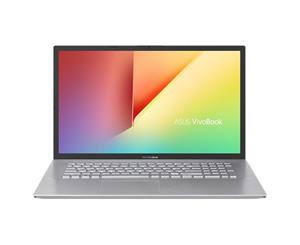 ASUS Vivobook 17 X712FA-AU486T Entertainment Laptop 17.3" FHD Intel i7-10510U 16GB 512GB M.2 SSD NO-DVD Win10Home 64bit 1yr warranty - 2.1kg Silver