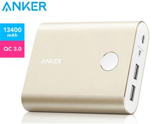 Anker Powercore+ 13400mAh Qualcomm 3.0 Power Bank - Gold