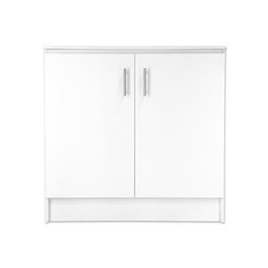Bedford 900mm White 2 Door High Moisture Resistant Base Slimline Cabinet