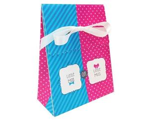 Bow or Bowtie Favor Bags with Ribbon