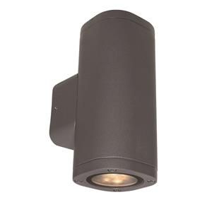 Brilliant 8W Charcoal Royston Up Down LED Wall Light