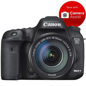 Canon EOS 7D II DSLR Camera with 18-135mm IS Lens