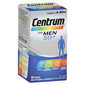 Centrum For Men 50+ 90 Tablets
