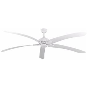 Crestwind 80'' White Blade Windpoint Ceiling Fan - White