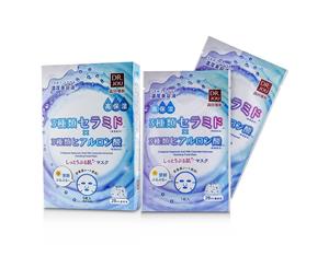 DR. JOU (By Dr. Morita) 3 Essence Hyaluronic Acid with Ceramide Advanced Hydrating Facial Mask 5pcs
