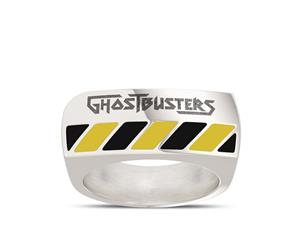 Ghostbusters Ring For Men In Sterling Silver Design by BIXLER - Sterling Silver