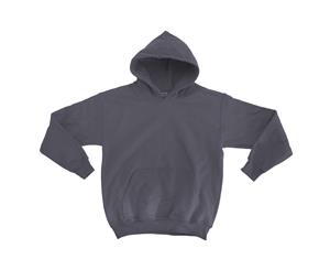 Gildan Heavy Blend Childrens Unisex Hooded Sweatshirt Top / Hoodie (Graphite Heather) - BC469