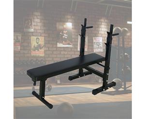 Gym Fitness Incline Decline Foldable Weight Bench Press Barbell Squat Rack